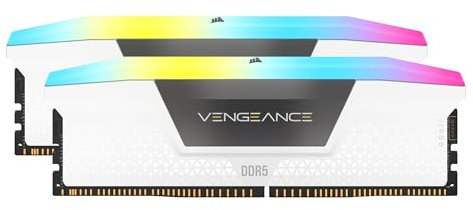 CORSAIR VENGEANCE RGB DDR5 Light Enhancement Kit (No Physical Memory) – White