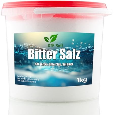 1kg Bittersalz Tannendünger Blattdünger Koniferendünger Magnesium im Eimer 1 kg
