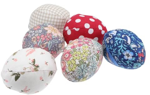 Alasum 6stücke Kreative Dekoration Stoff Handgemachte Ostern Party Deko Farben Zufällig Für Mädchen Bastelprojekte Und Festliche