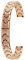 KAXSFE 8mm 10mm 12mm 14 16 Compatible With Fossil Swarovski Casio Women Watchband Stainless Steel Rose Gold Watch Strap Ladies Fashion Metal Chain(3129-Rose gold,Width 10mm)