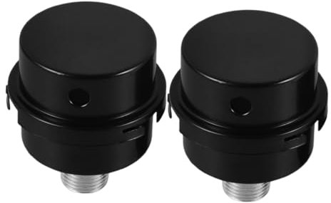 Outanaya 2stücke Luftkompressor- Mit Kunststoffgehäuse Ersatz Für Generatoren Runder Zur Geräuschreduzierung Kompressorluftfiltereinsatz Für Effektive