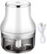 YHAILI Presse-purée rechargeable par USB - Robot de cuisine puissant pour légumes et viande - Hachoir sans fil