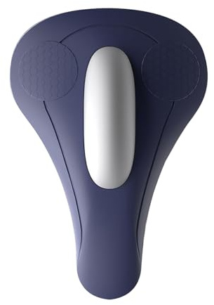 Entraîneur du plancher pelvien, avec 4 modes de vibration réglables, bleu/gris, siège d'entraînement rechargeable USB-C, masseur des muscles pelviens, compagnon de fitness portable, pour la maison, la