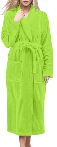 Vestaglia Pile Donna Vestaglia Donna Pile Invernale Corta Da Camera Lunga Bathrobe for Women Accappatoio Rosa Ragazza Estiva Notte Giacca Taglie forti Vestaglie Xl Microfibra Natalizia Morbida