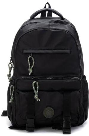 XTI - Rucksack Herren Schwarz - Modernes und praktisches Design - Ideal für jede Gelegenheit - Modell 18458101