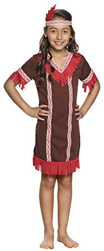 Boland - Kinderkostüm Indianerin, Western, Indianer, Karneval, Mottoparty, Fasching