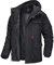 MAGCOMSEN Herren Winterjacke Warme Fleece Übergangsjacke Winter Gefüttert Parka Männer Baumwolle Outdoor Jacken Lässig Vintage Jacke Grau XL
