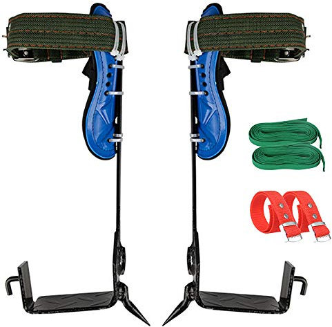Ramponi da Arrampicata, Ramponi per Alberi Professionali, Artefatto di Alberi Rampicanti per L'osservazione della Caccia, Scelta Frutta, Cocco, Semplice da Usare,1claws