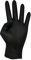 Bayeco - Gants à usage unique en nitrile - Couleur noire - Ambidextres - Doigts texturés pour une meilleure prise en main - Finition bordure enroulée - Pack distributeur de 20 unités - Taille S