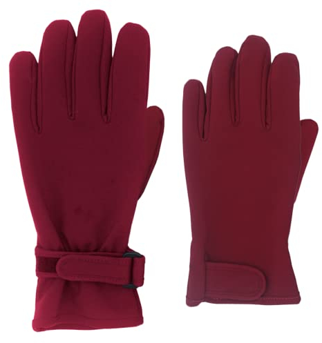 maximo Mädchen Softshell Handschuhe/Fingerhandschuhe 19103 6399 in rot, Kleidergröße:Größe 2, Farbe:rot
