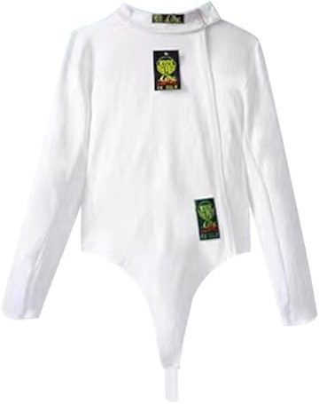WRYSQBHJYB Fencing Jacket, 800N Ice Silk Fencing Suit, Fencing Uniform Daily Training and Competition, Fencing Gear for Right Hand(52#)