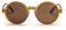 CHPO Unisex Sam Sunglasses, Mustard, 50