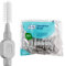 TEPE Interdentalbürste Original, weiche Zahnbürste zur Zahnreinigung, 25 Stück, 1,3 mm, extra große Lücken, Grau, Größe 7