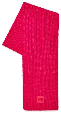 UGG Damen Grob Rippstrick Schal, Kirsche, Einheitsgröße