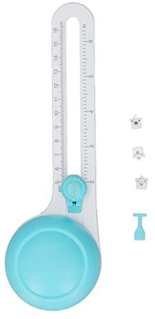 Leopacat Taglierina Circolare per Carta,Taglierina Circolare per Taglierina Circolare Forniture Artigianali Rotanti Coltello da Taglio Rotondo Taglierine per Carte Strumento per Tagliare Scrapbooking