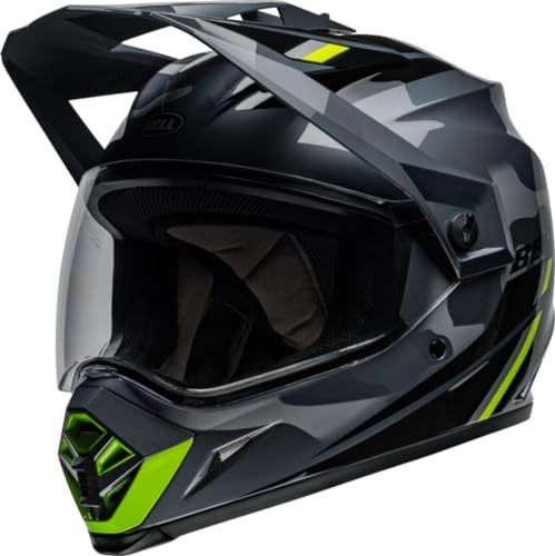 BELL HELMET MX-9 ADVENTURE MIPS ALPINE MATTE GRAY CAMO S ECE6