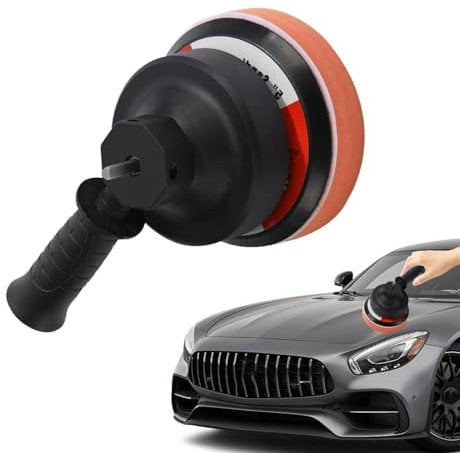 Pulidora de coche inalámbrica, pulidora eléctrica, pulidora portátil para coche, máquinas pulidoras silenciosas con mango desmontable, kit de máquina pulidora para pulir encerado