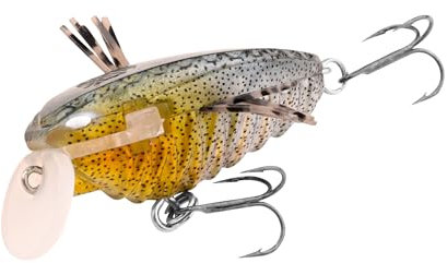 Spro ZUK 35 Hybrid-Hardbait – Topwater Köder & Crankbait für Forelle, Döbel und Barsch. Vielseitiger Angelköder, Länge 3,5 cm, 4g (Stag)