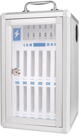 Handy-Ladebox Handy-Safe An Der Wand Montiertes Transparentes Schloss Schulklassenzimmer Handyschrank(12 Bits)