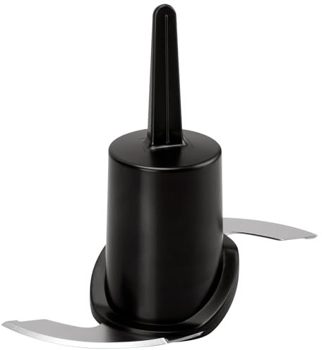 DLC-2ACBN Replacement Chopping Blade Fits Cuisinart Mini Prep Plus Models DLC-2A, Replacement Blade Compatible with Cuisinart Food Processor, Replacement Parts for Cuisinart Mini Chopper - Black