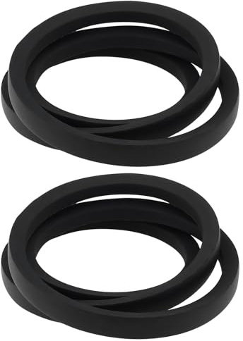 eMagTech Keilriemen für Rasenmäher-Antrieb, 110-9429, 20-7159, 9,5 x 813 mm, kompatibel mit Toro 53,3 cm (21 Zoll) Commerial Mowers Multi-Cycler, 2 Stück