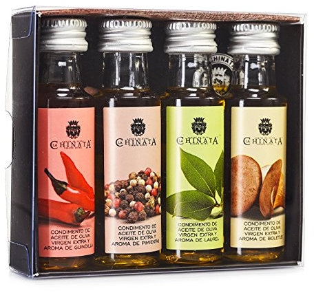 Aceite Oliva Virgen Extra ‘4 Condimentos’ (4 x 25 ml) - La Chinata