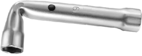 Dönges Sechskant-Steckschlüssel, DIN 899, abgewinkelt, SW 10 x 10 mm 1060-10 (Steckschlüssel Rohrschlüssel Winkelschlüssel Rohrsteckschlüssel Pfeifenkopfschlüssel)