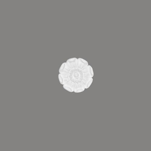 mardom Decor techo Rosette I B3110 I moderna estuco roseta para techo roseta pared Elementos decorativos I 9,5 cm de diámetro x 1,2 cm