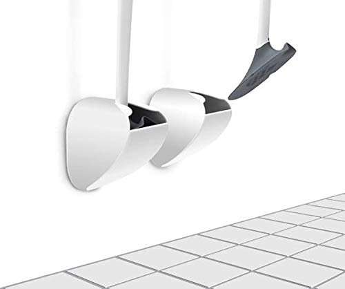 Sanimaid - Kopenhagen - Toilettenbürste - Weiß - Mit Wandhalterung