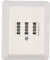 S/CONN maximum connectivity Telefondose TAE NFN - 3x6 - Anschlussdose - Aufputz AP - 1x Telefon + 2X Nebenstelle Fax AB Modem NTBA DSL-Splitter - beige