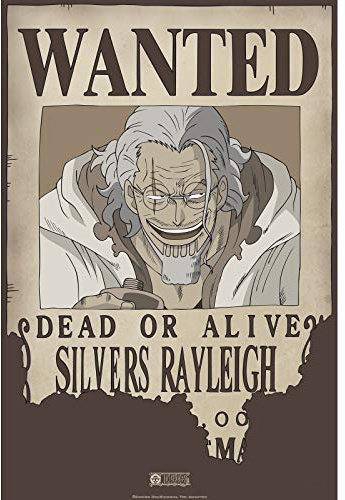 ABYstyle - One Piece - Poster - Wanted Rayleigh (52x35), mehrfarbig