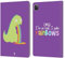 Head Case Designs Dinosaurier Regenbogenkotze Leder Brieftaschen Handyhülle Hülle Huelle kompatibel mit Apple iPad Pro 11 2020/2021 / 2022
