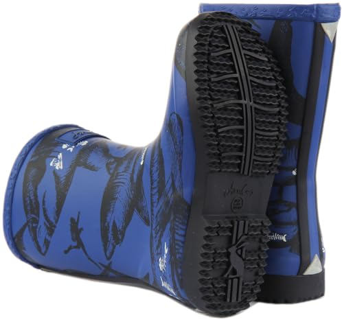 Joules Jnr Roll Up, Stivali in Gomma Bambino, BLUETCHSHK, 44 2/3 EU