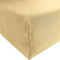 REDBEST Spannbettlaken Denver Elasthan-Jersey-Stretch hellgelb Größe 90x190 cm - 100x200 cm - besonders weich und anschmiegsam, bügelfrei, mit Rundumgummi