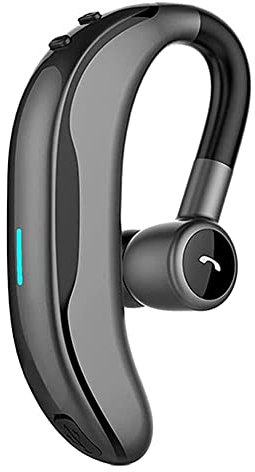 XIXIDIAN Wireless Earbuds Bluetooth Headphones, Ear-Hook Headphones, Wireless Earbuds Subwoofer Earphones Noise Cancelling Lightweight Sweatproof for Gym/Running/Workout (Color : Gray)