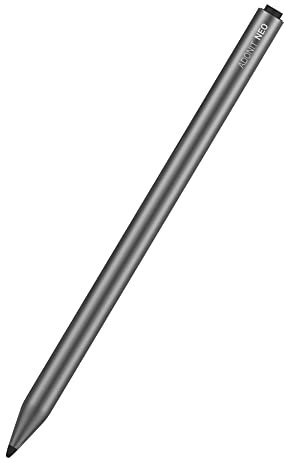adonit Neo Stylus Apple iPad Eingabestift mit magnetischer Befestigung [Extra Lange Akkulaufzeit, ipad Mini/Air/Pro Stift mit Palm Rejection, Dünne Spitze Space grau