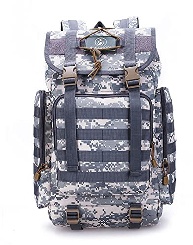 ADITAM 40L Taktischer Militärrucksack Camping Rucksack Molle Tasche Reise Outdoor Sport Rucksäcke Schultasche Double The Comfort