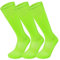 Marchare Boys Soccer Socks Toddler Football Socks 5-7 Years Knee High Solid Sports Socks For Boys Girls Green 3 Pairs