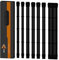 dcl24.de 30CM Sleeved Cable PC Extension Kit Schwarz-Grau für Netzteil, GPU/CPU, PSU Cable Extensions mit Kabelkämmen, 3x 8pin PCIe