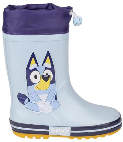 CERDÁ LIFE'S LITTLE MOMENTS Botas Bluey Fabricadas en Goma Impermeable con Suela Antideslizante, Azul, 29 EU