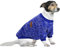 HuaLiSiJi 4XL Maglione Cane Taglia Grande Felpe per cani Maglione Labrador Maglia Pile Cane, Bellissimi Colori, Molto Caldo, Facile da Infilare e Togliere (4XL, Blu Scuro)