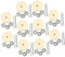SEWACC 10 Sets Bärengelenk Zubehör DIY Handwerksgelenke Puppenteile Gelenke Für DIY Marionette Holzpuppengelenke Puppenspielzeug Holzgelenke Holzgelenke Dichtungen DIY