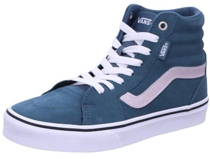 Vans Filmore Hi Damen Sneaker, Metallic Sidestripe Blue, 39 EU