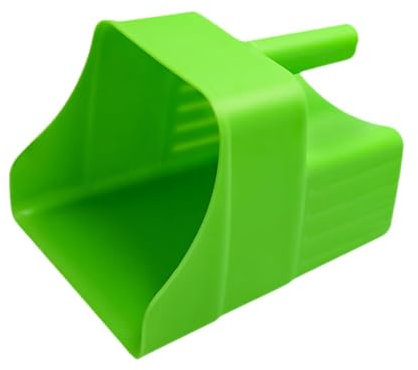 Fenteer Cuchara para Pienso Apilable Cuchara para Pienso Cerrada para Suministros de Alimentación Ganaderos de Caballos