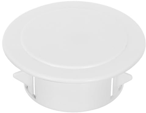 IMIKEYA Tapa del Orificio De La Pared Rejillas De Ventilación De Enchufe Aire Acondicionado Ventilación De Techo Cubierta De Orificio Reservado para Ca Placa De Cubierta Redonda Cubierta