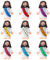 WUSJCOF 9stk mini Jesus Figur,Jesus Spielzeug, Klassischer Christus Spielzeug für Kinder Religiöse Partys Sonntagsschule Basteln Taufgeschenke Ostereierfüller (3x1,5x3,5cm)