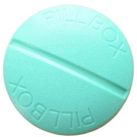 Pillen-Organizer, Vitamine, Fischöle, Nahrungsergänzungsmittel, Pillendose, Kapseln, süßer Wochen-Organizer mit(Green)