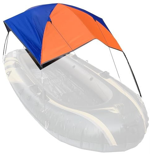 Toldo Bimini para Barco, Toldo para Velero, Carpa Inflable Portátil para Pesca, Accesorios para Kayak, Toldo Bimini para Actividades Acuáticas(Large)