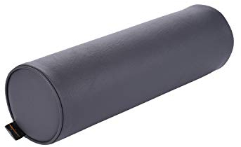 Pader Medi Tech Nacken- und Knierolle aus Polyetherschaumstoff I Lagerungsrolle mit Kunstlederbezug und Kedernähten I 50 x 15 cm I in 20 Farben verfügbar (anthrazit)