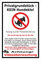 Cartel – Privado Razón pieza – No Perros WC – Video Vigilancia – Policía Reglamento – 15 x 10 cm, 30 x 20 cm y 45 x 30 cm – bohrlöcher Pegatinas de espuma rígida aluminio laminado – s00187 – 032 de a